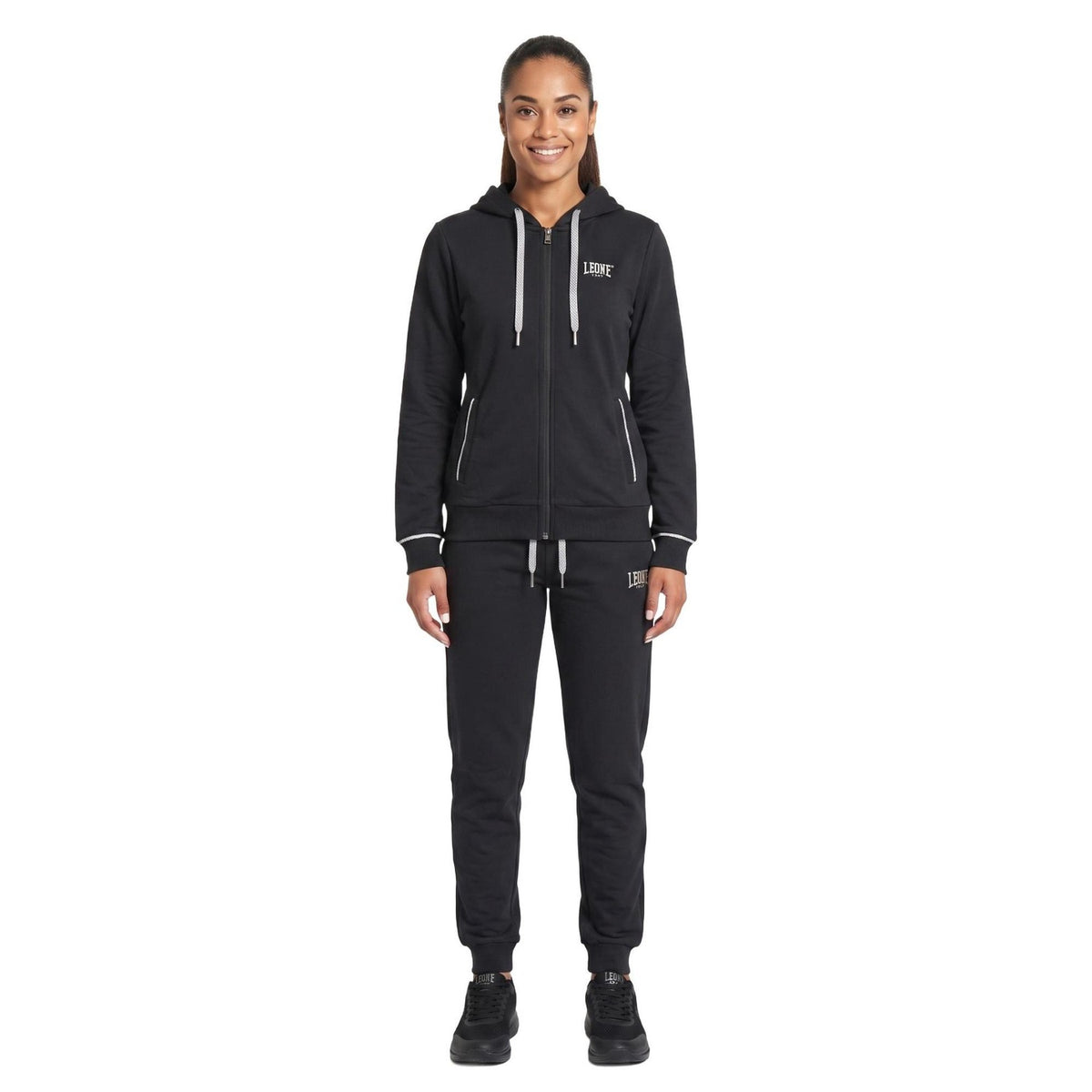 Leone 1947 Tuta Donna Everyday - W7301A13F03A, 09 - BLACK, vista 1