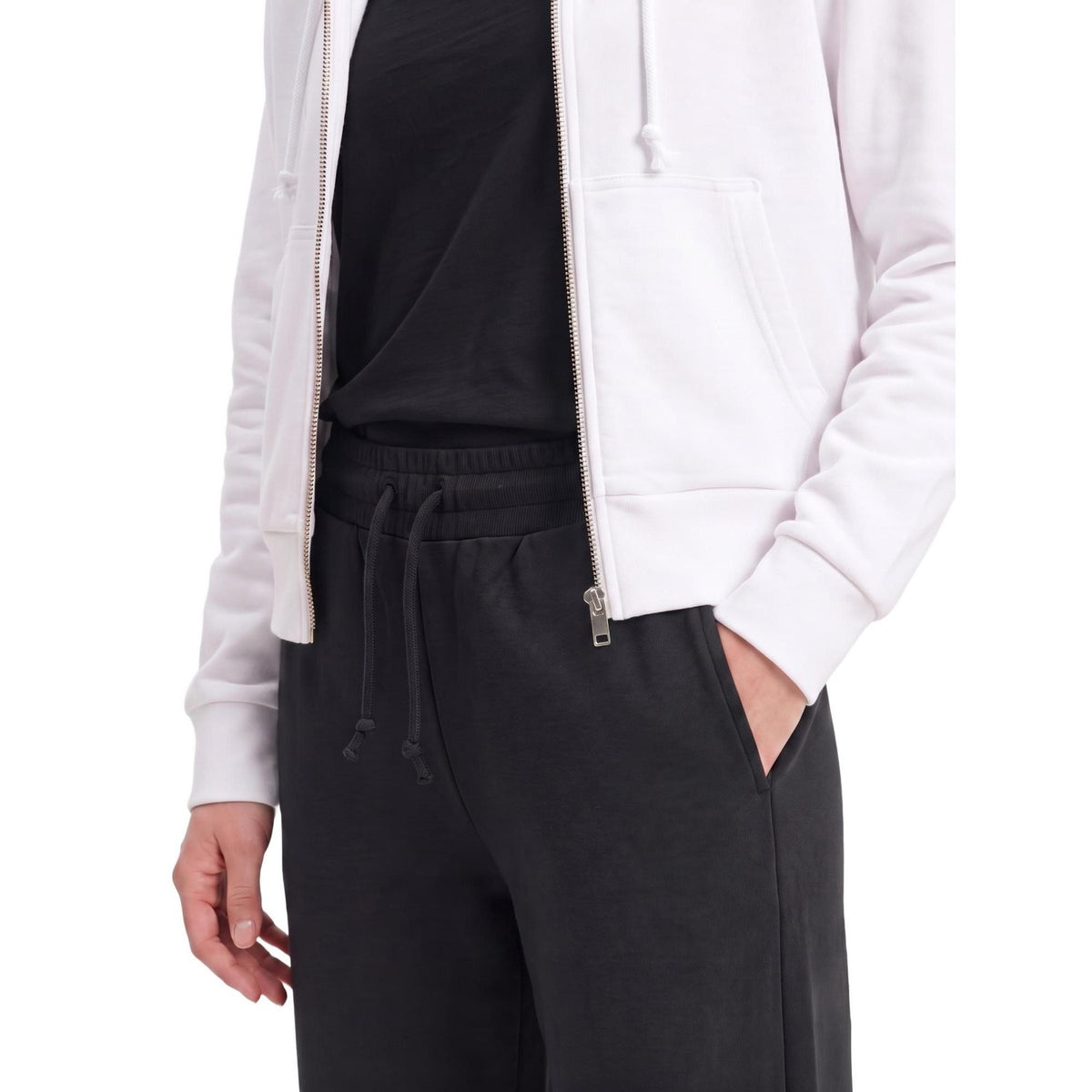Leone 1947 Tuta Donna Teen - W7327A13F18A, 0109 - OFF WHITE-BLACK, vista 3