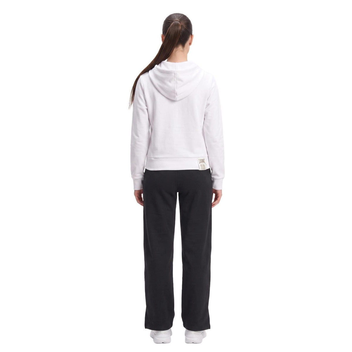 Leone 1947 Tuta Donna Teen - W7327A13F18A, 0109 - OFF WHITE-BLACK, vista 4