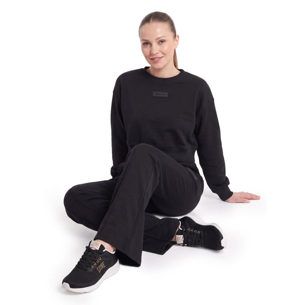 Leone 1947 Pantaloni Svasati Donna Teen - W7332P13F18, BLACK — foto 5