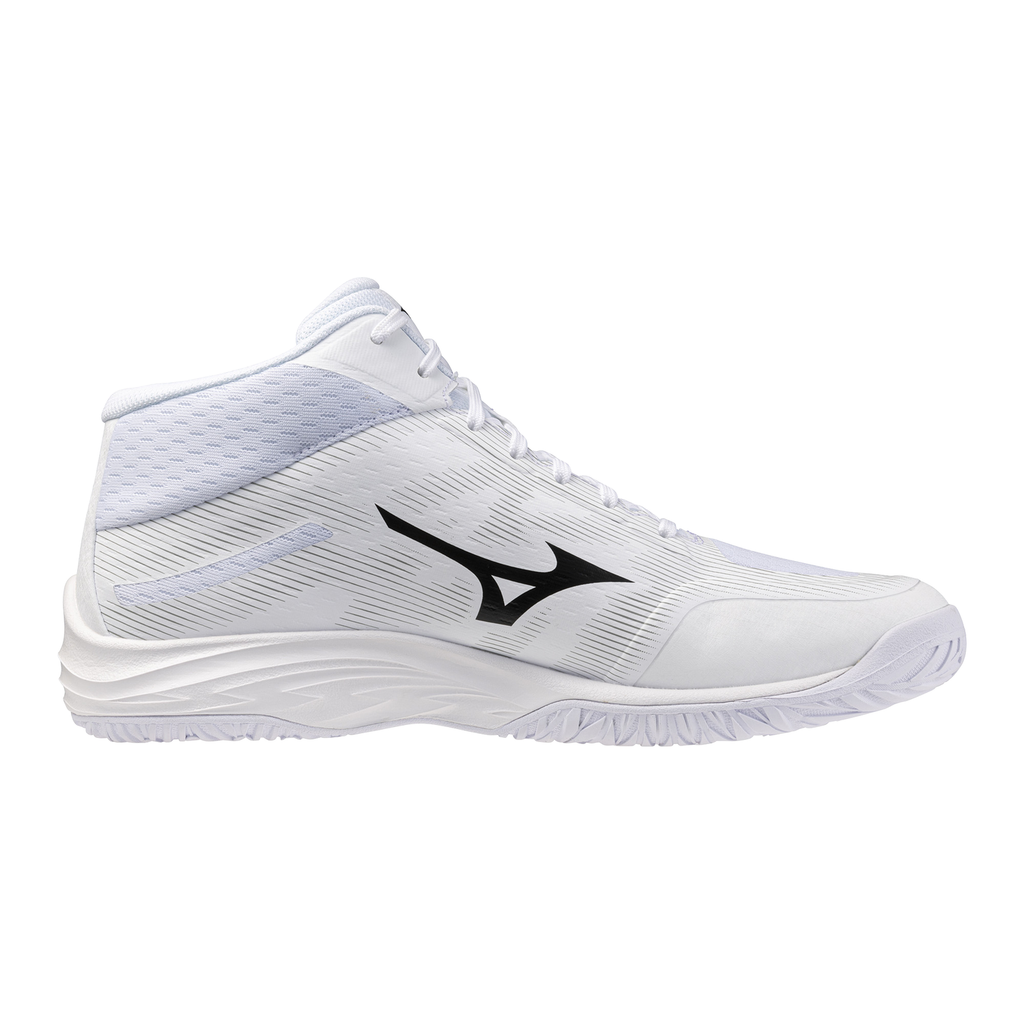 Mizuno Lightning Select Mid - 83 - White/Black/Ultimate Gray - vista 03
