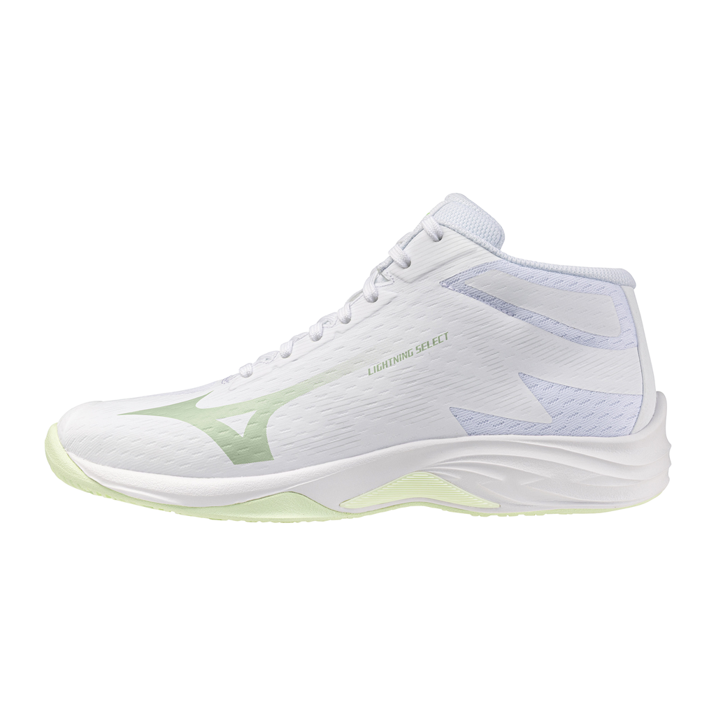 Mizuno Lightning Select Mid WOS - 85 - White/Aqua Gray/Ambrosia - vista 00