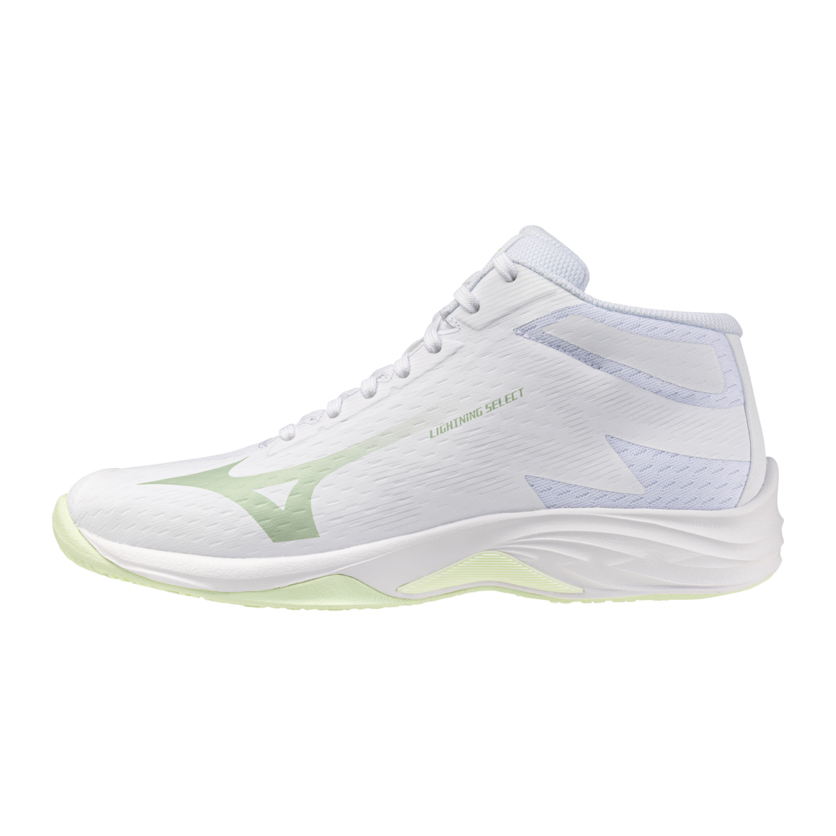 Mizuno Lightning Select Mid WOS - 85 - White/Aqua Gray/Ambrosia - vista 00