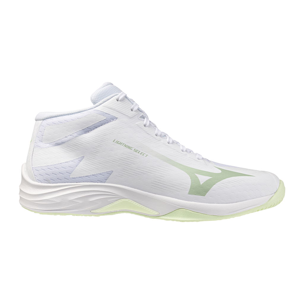 Mizuno Lightning Select Mid WOS - 85 - White/Aqua Gray/Ambrosia - vista 11