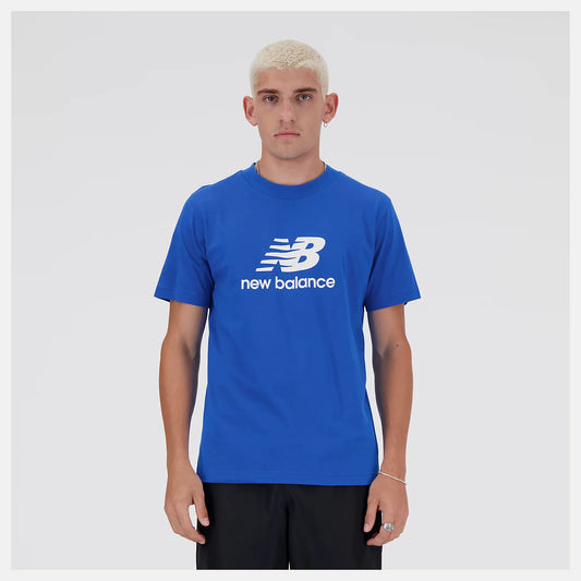 New Balance Stacked Logo T-Shirt Uomo - MT41502