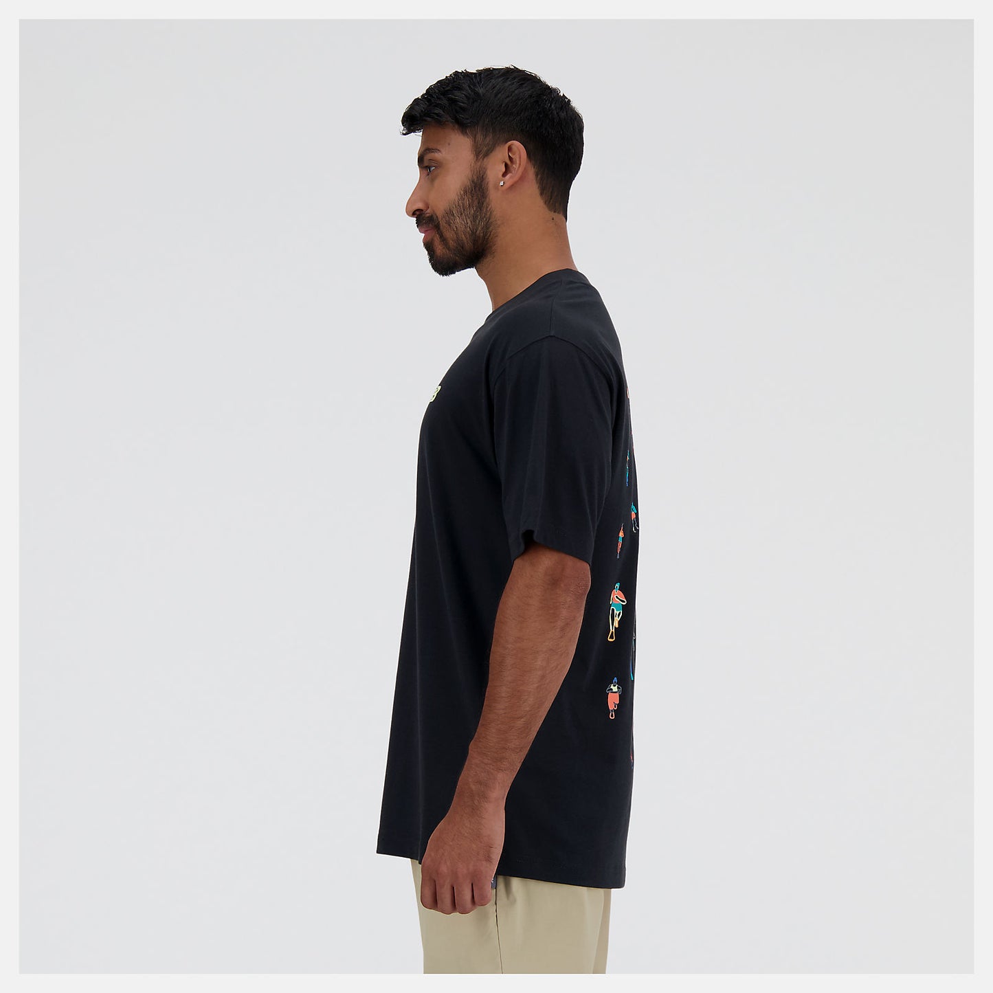 New Balance Sport Essentials Runners T-shirt Uomo - MT41590BK