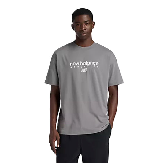 New Balance Linear Graphic T-Shirt Uomo - MT61D0