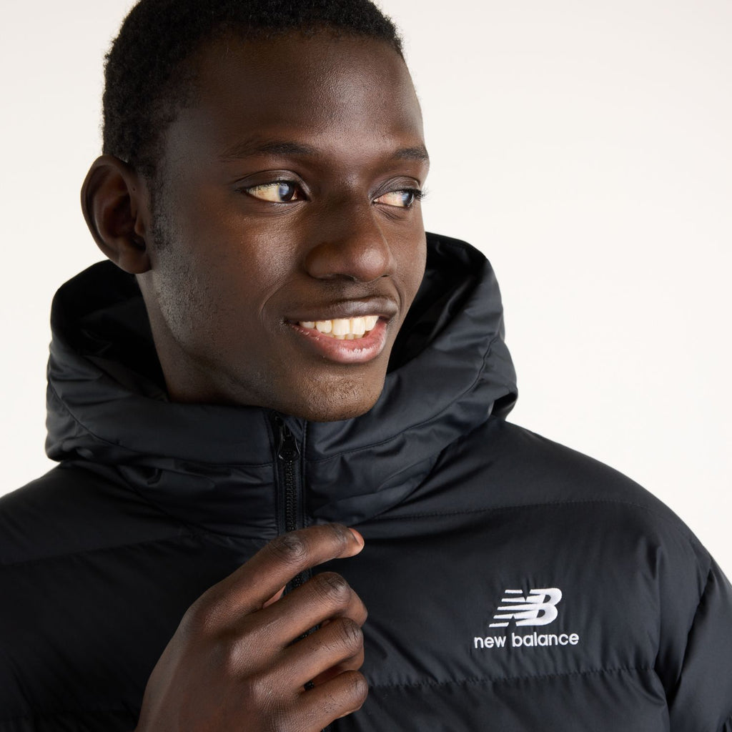 New Balance Giacca Uomo Boston Puffer - vista 3