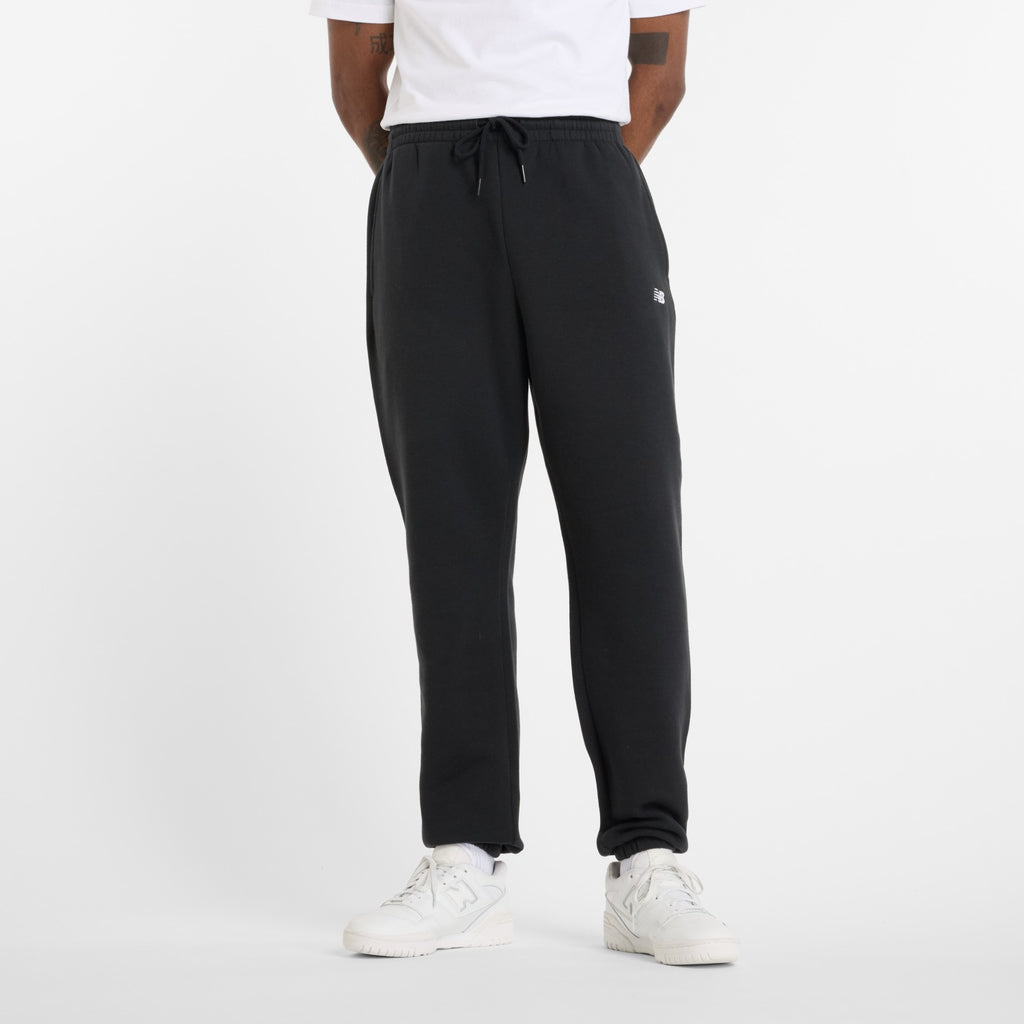 Pantaloni New Balance Sport Essentials neri, vista frontale