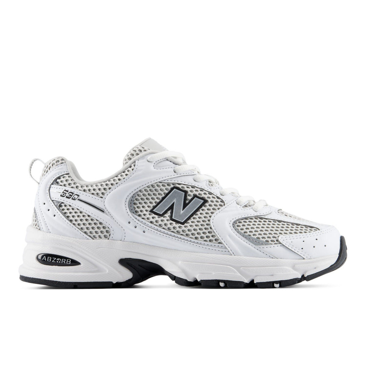 New Balance 530 bianco, argento e neroundefined