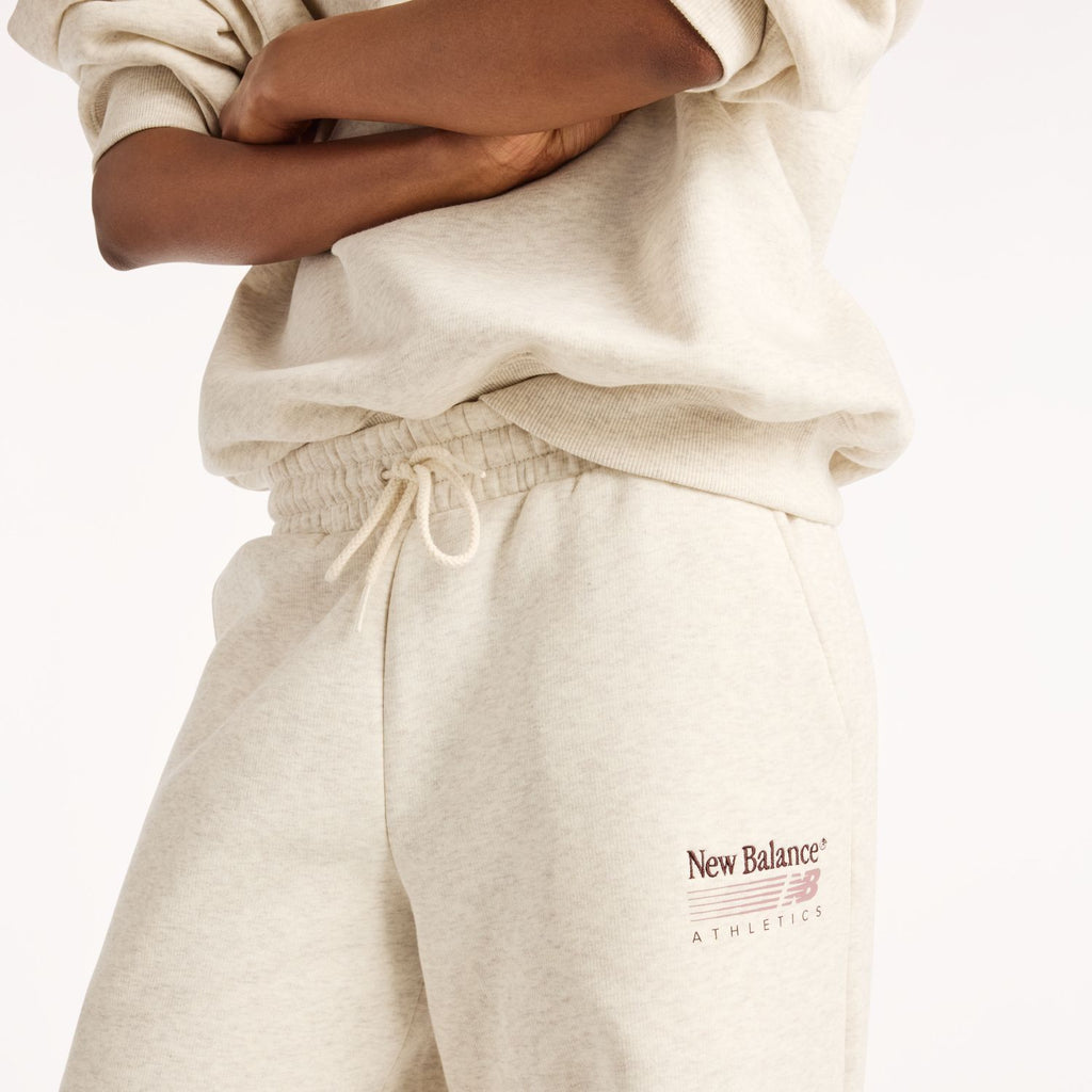 New Balance Pantaloni Donna Trackside Fleece - vista 3
