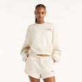 New Balance Felpa Donna Trackside Fleece Crew - vista 1