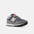 New Balance Sneakers Junior - 574 HOOK & LOOP - PV574GWH - Spoorty