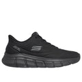 Skechers Slip-ins: BOBS Sport B Flex - Smooth Edge - 118116, Black, vista laterale