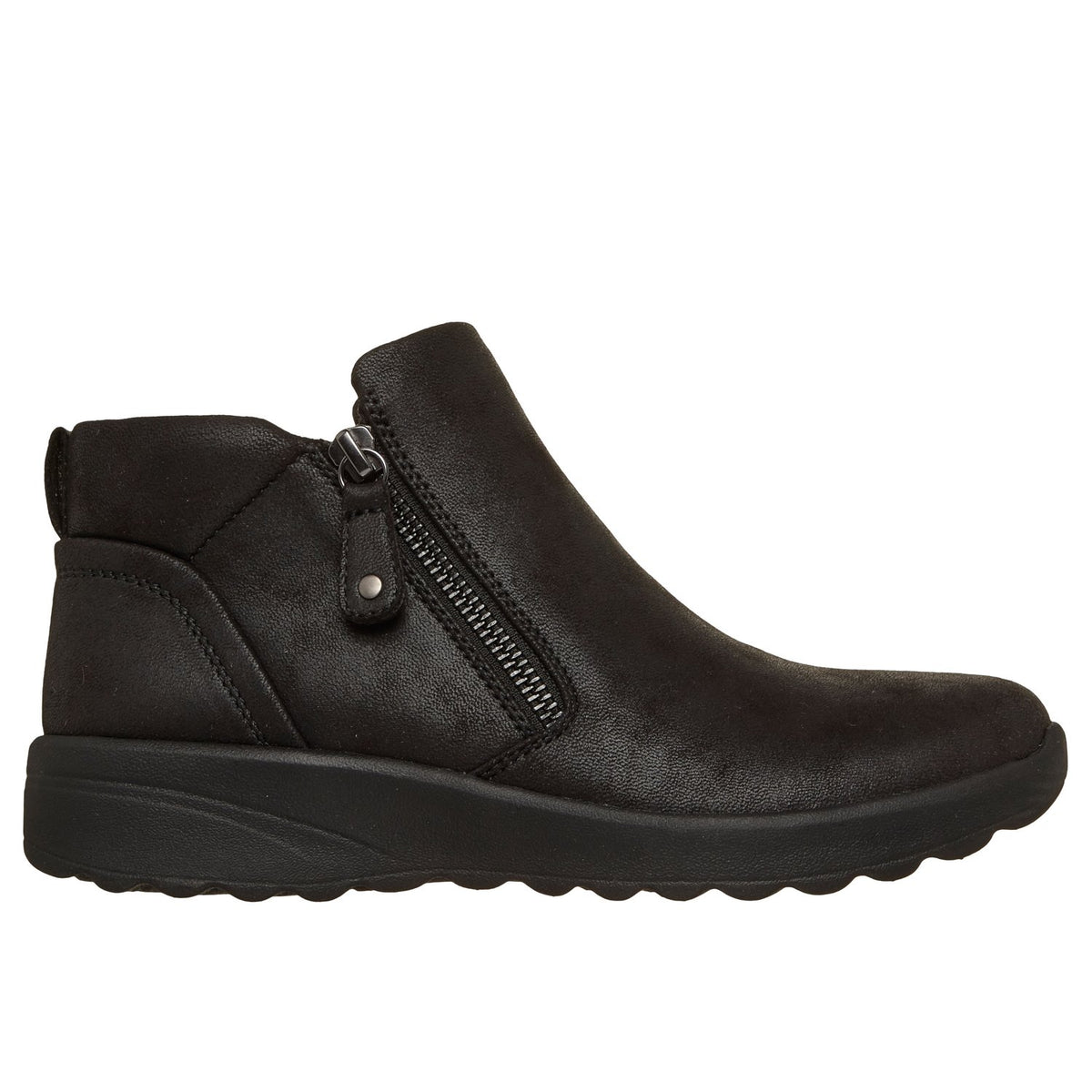 Skechers Lovely Vibe - Fall In Bloom - 158952, Black, vista laterale
