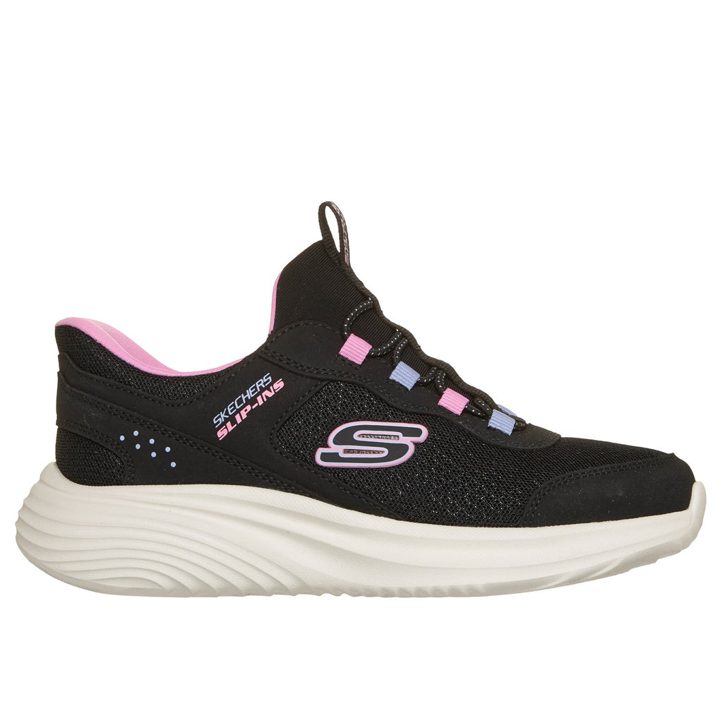 Skechers Slip-ins: Bounder Pro - 303690L, Black, vista laterale