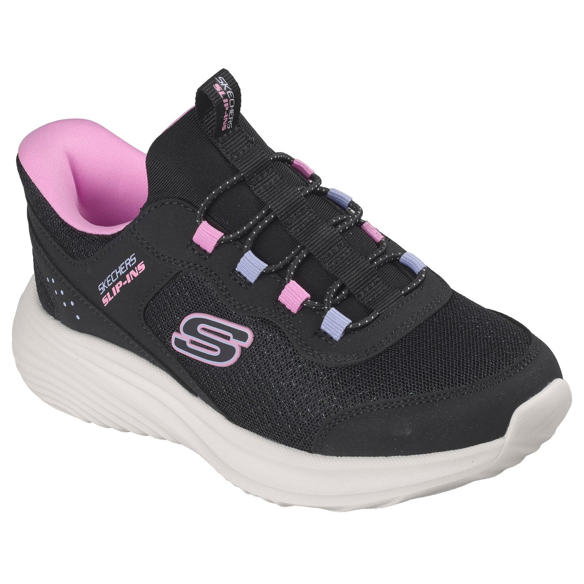 Skechers Slip-ins: Bounder Pro - 303690L, Black, vista aggiuntiva