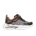 Skechers S-Lights: Flex-Glow Ultra - Prism-Pacer - 400141NC, Black/Charcoal, vista laterale