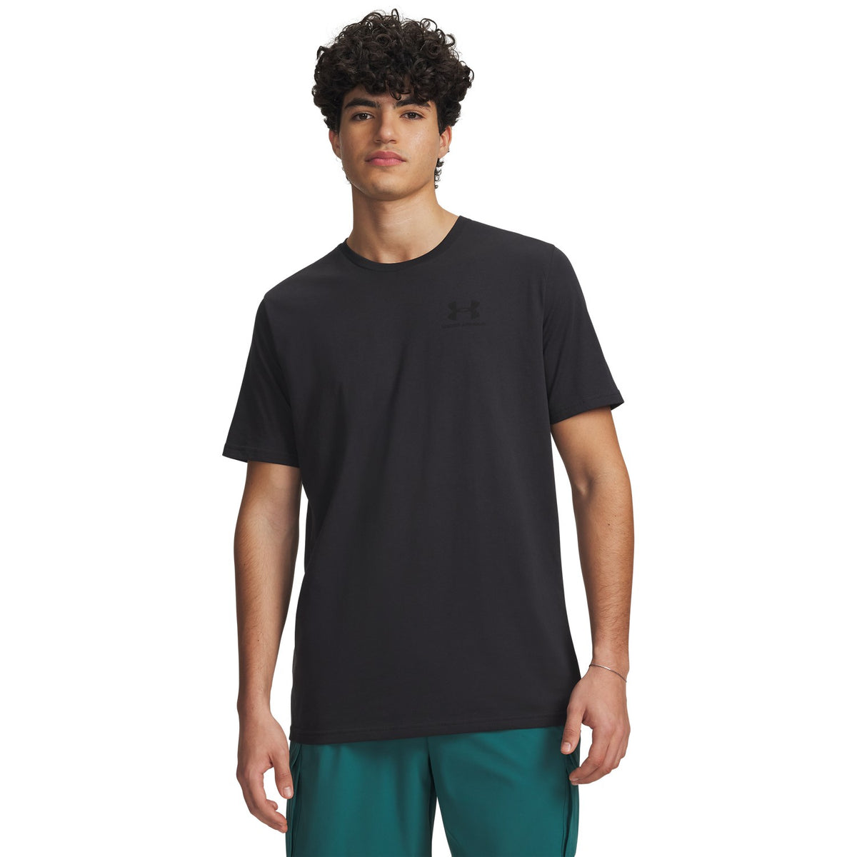 Under Armour Left Chest Logo 001 - BLK/BLK vista frontale