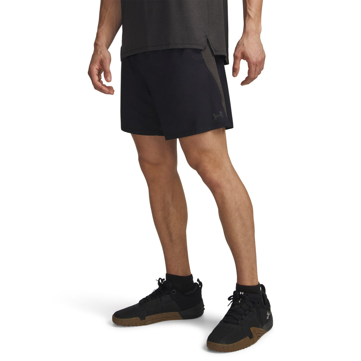 Under Armour Tech Vent 7" 001 - BLACK vista frontale
