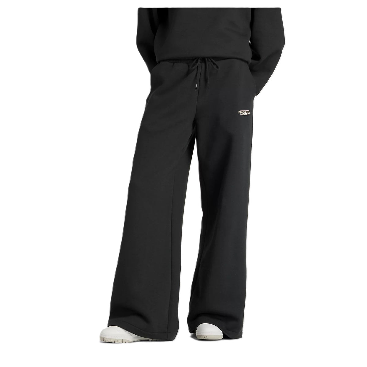 New Balance Pantaloni Donna Reimagined Fleece Wide Leg Pant - WP53903 - Spoorty