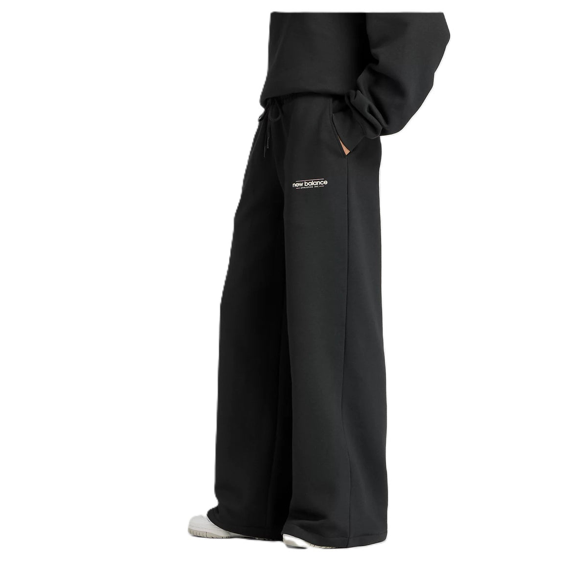 New Balance Pantaloni Donna Reimagined Fleece Wide Leg Pant - WP53903 - Spoorty