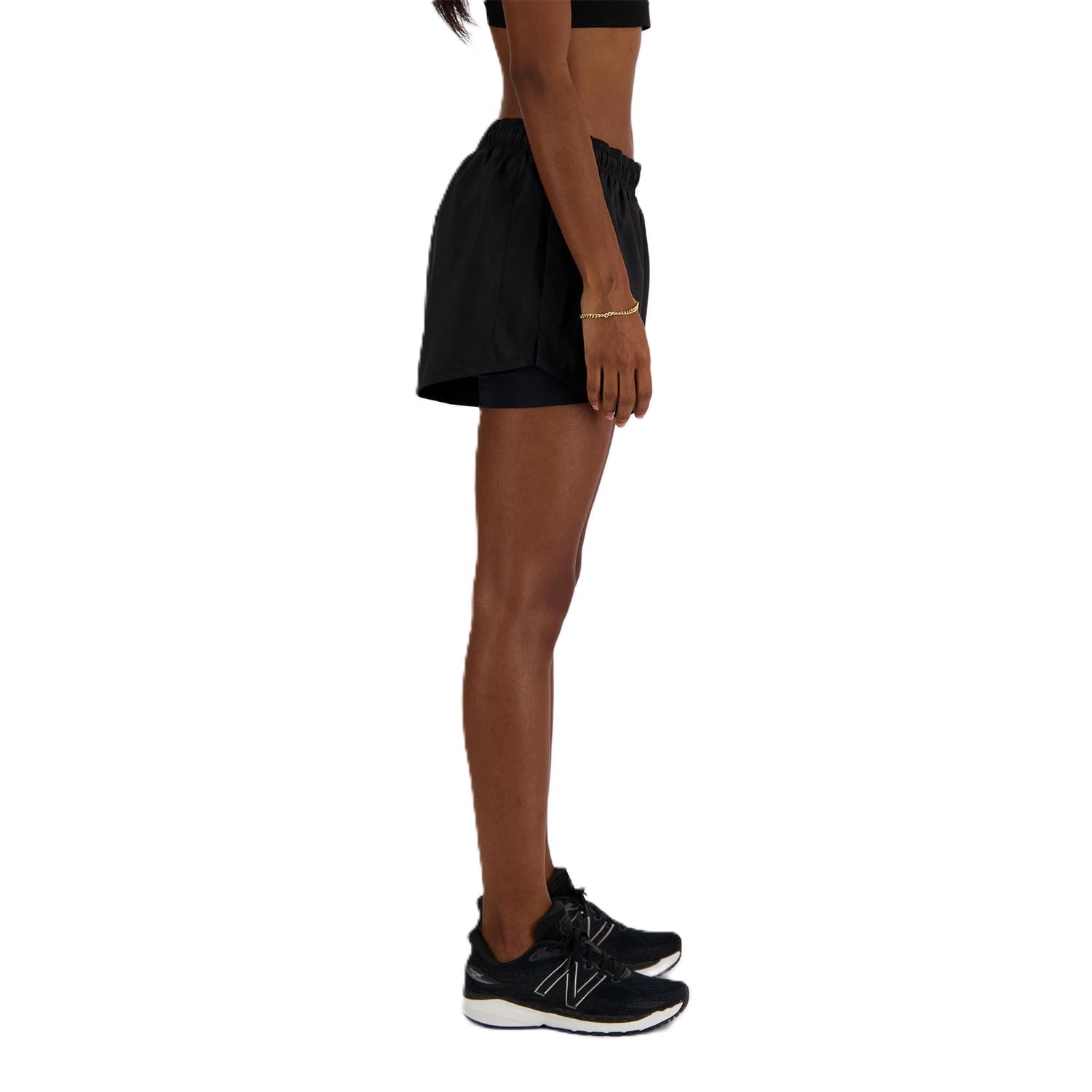New Balance Essentials 2 in 1 3in Pantaloncini Donna - WS41225 - Spoorty