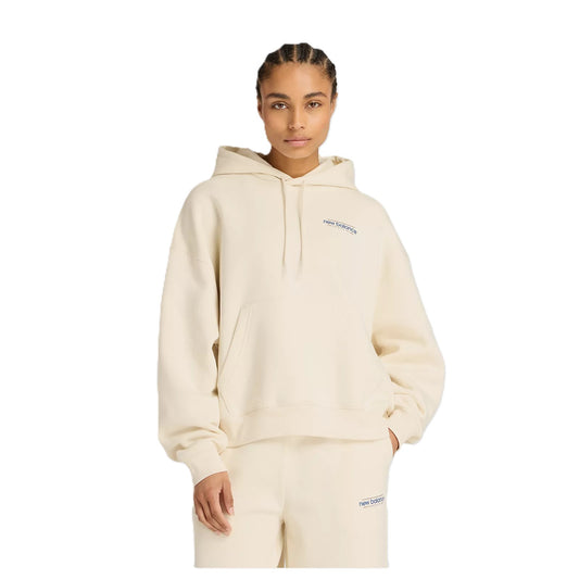 New Balance Felpa Donna - Reimagined Fleece Oversized Hoodie - WT53515